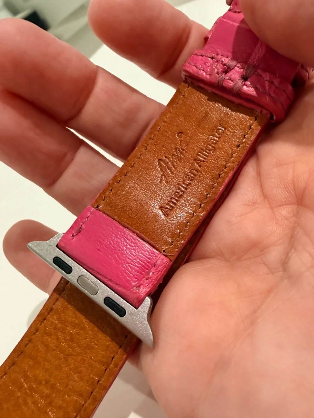 Abas genuine alligator